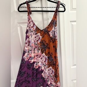 Free People Floral Slip Dress